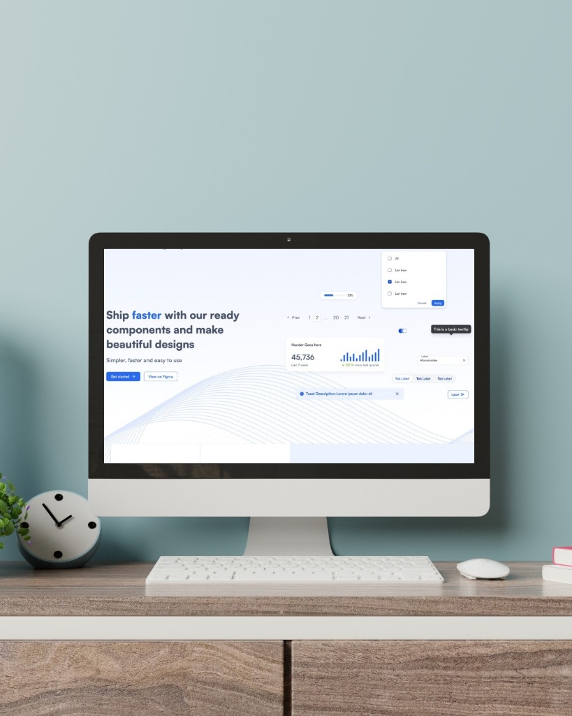 Design System for Healthtech Company